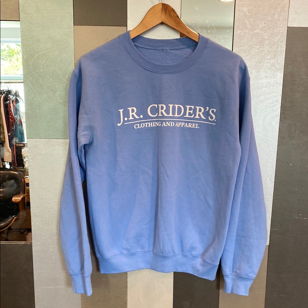 J.R. Crider's Blue Men's Crewneck Sweater